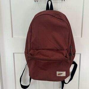 Nike Burgundy Backpack